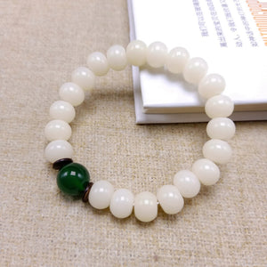 108 White Jade Bodhi